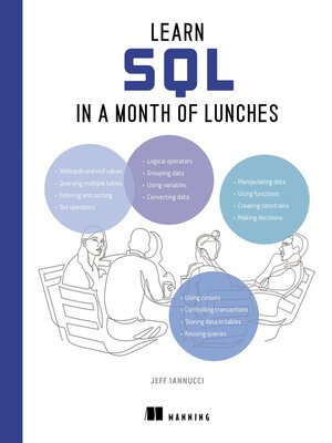cover image of Learn SQL in a Month of Lunches